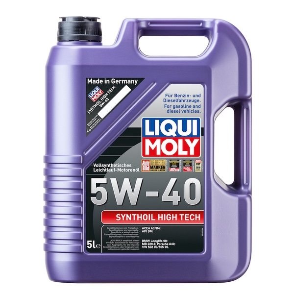 LİQUİ MOLY Synthoil High Tech 5W40 5 Litre (1856)