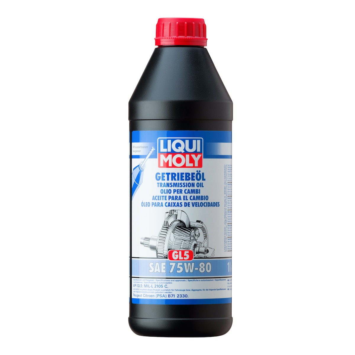 LIQUI MOLY Şanzıman Yağı (GL5) 75W80 1 Litre (3658)