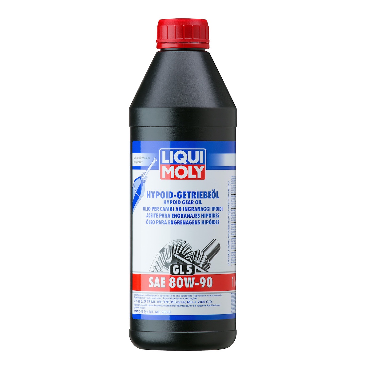 LİQUİ MOLY Hypoid (GL5) 80W90 Dişli Şanzıman Yağı 1 Litre (4406)