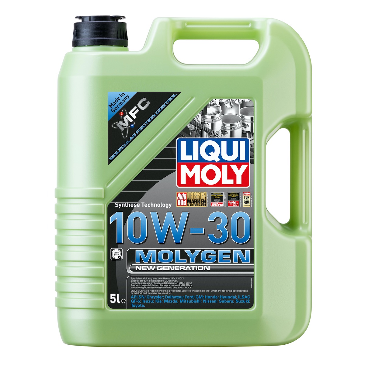 LIQUI MOLY 10W30 Motor Yağı Molygen New Generation 5 Litre (9978)
